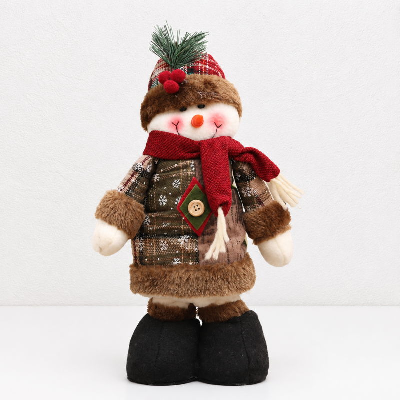 CouldNook Extendable Christmas Figure - Long Legs and Winter Outfits