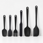 CouldNook Silicone Baking Utensil Set - Spatula and Brush Mix