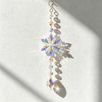 CouldNook Snowflake Suncatcher - Beaded Strand And Shaped Pendant Options