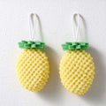 CouldNook Pineapple Bath Sponge - Textured Yellow Body and Green Top