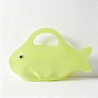 CloudNook Fish‑Shaped Tote‑Transparent PVC Hand Bag