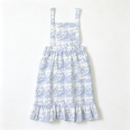 CouldNook Floral Dress Apron - Soft Gathered Room Accent