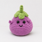 CouldNook Yarn Produce Doll Ornament - Assorted Fruit and Vegetable Shapes