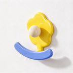 CouldNook Flower Adhesive Hook - Rounded Center and Curved Lower Bar