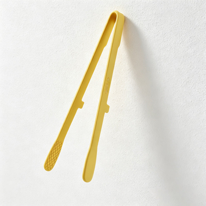 CouldNook Silicone Kitchen Food Tongs - Wavy One-Piece Grip