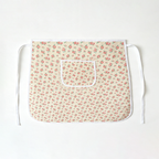 CouldNook Floral Waist Apron - Trimmed Pocket Kitchen Layer