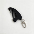 CouldNook Crescent Comb Keychain - Rounded Wide Teeth