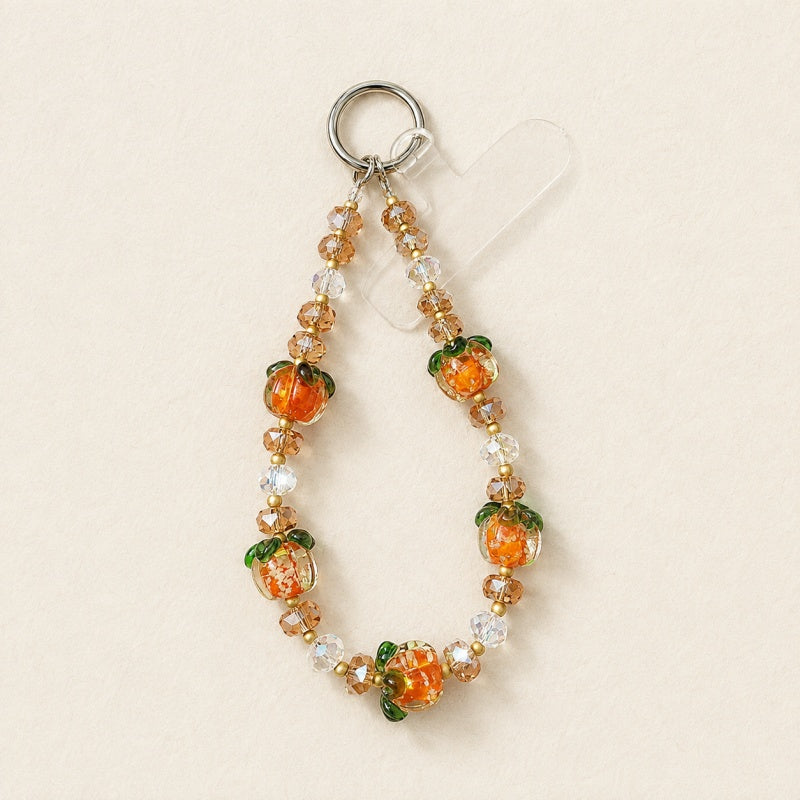 CouldNook Fruit Crystal Look Wrist Strap - Phone-Case Connector Hardware