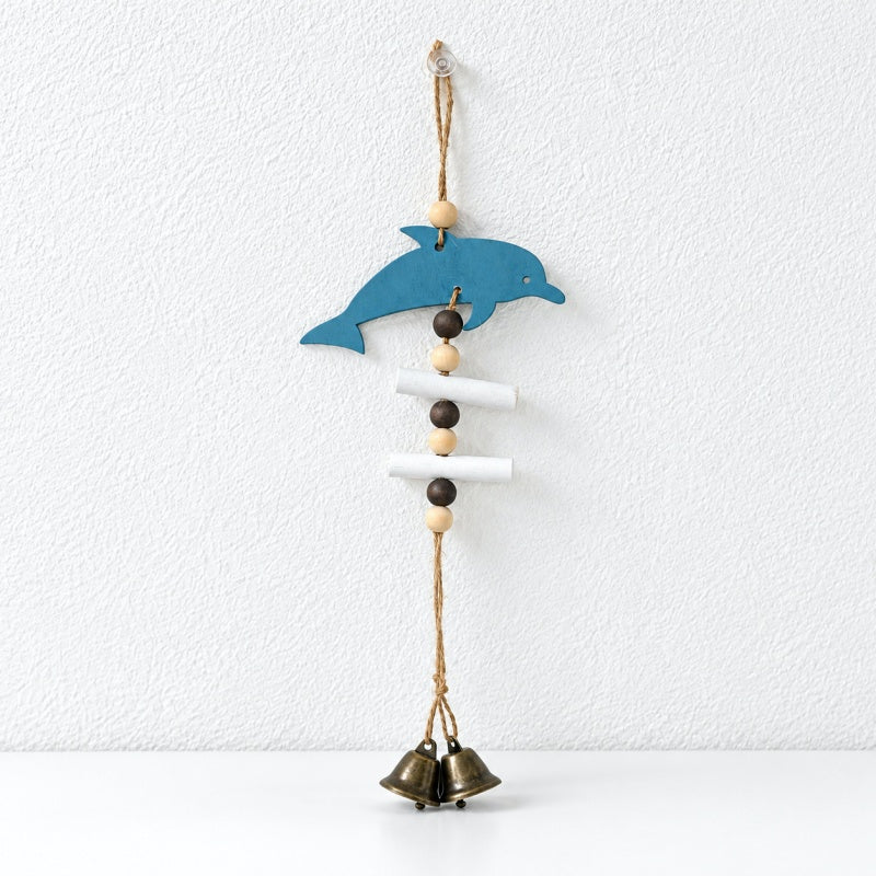CouldNook Sea Animal Wind Chime - Hanging Shapes and Bell Strands