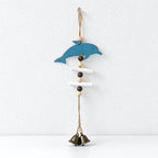 CouldNook Sea Animal Wind Chime - Hanging Shapes and Bell Strands