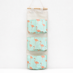 CouldNook Three-Pocket Hanging Organizer - Animal Grid Pattern Choices