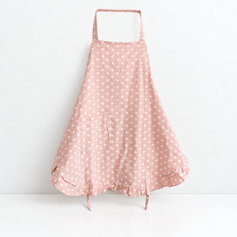 CouldNook Pocket Kitchen Apron - Polka Dot Pattern Kitchen Wear