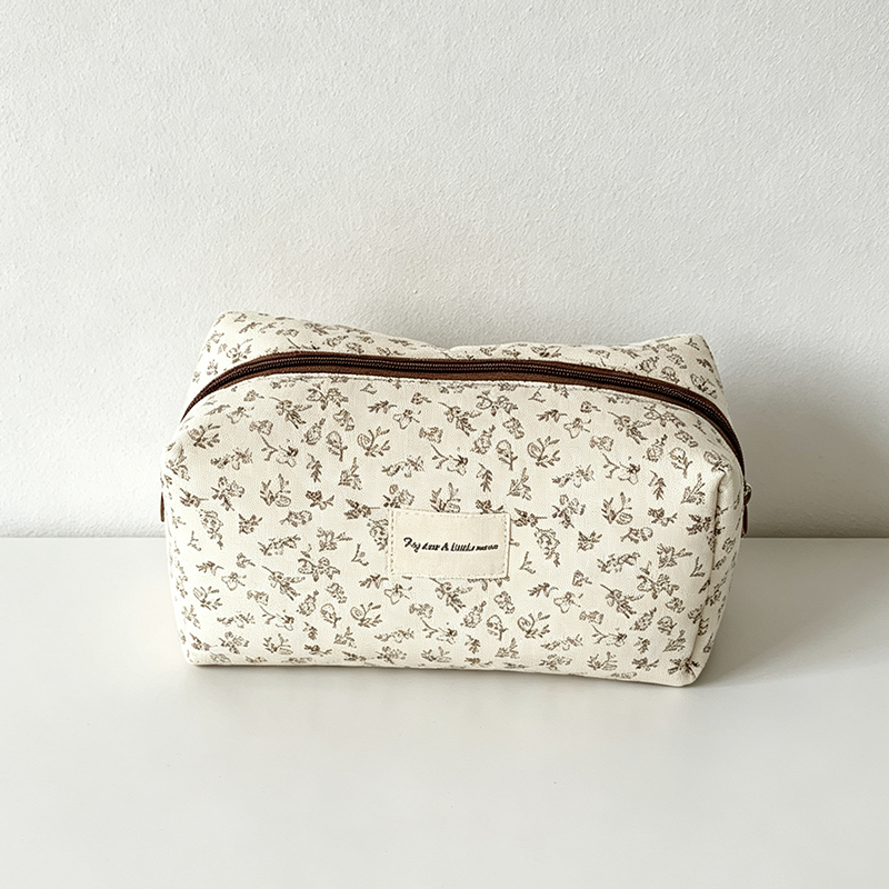 CouldNook Floral Cosmetic Bag - Vanity Storage Accent