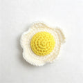 CouldNook Yarn Fried Egg Ornament - Four Attachment Options