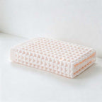 CouldNook Waffle Weave Cotton Washcloth - Square Textured Bathroom Cloth