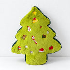 CouldNook Christmas Shaped Cushion - Plush Star Tree and Snowflake
