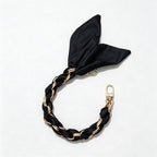 CouldNook Graphic Phone Wrist Strap - Monochrome Braided Scarf Loop