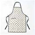 CouldNook Star Print Bib Apron - Crisp Graphic Coverage