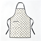 CouldNook Star Print Bib Apron - Crisp Graphic Coverage