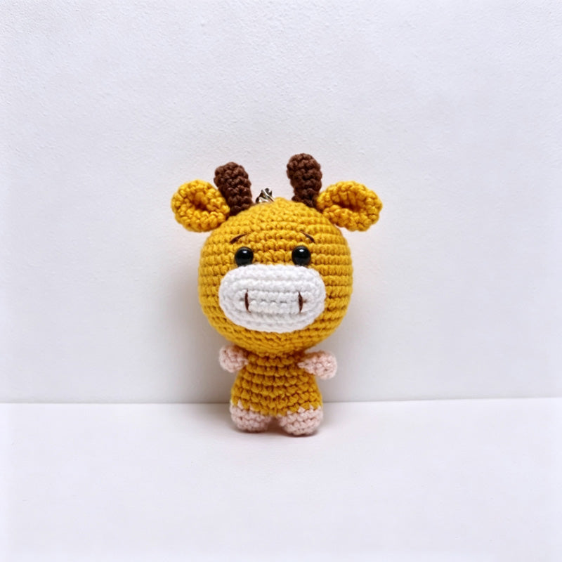 CouldNook Yarn Zodiac Animal Keychain - Ten Character Designs