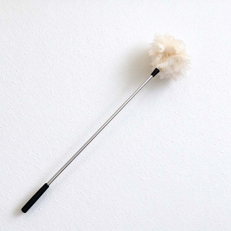 CouldNook Telescoping Ostrich Feather Duster - Slim Shaft And Dark Grip
