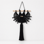 CouldNook Halloween Cotton Rope Wall Hanging - Fringed Character Designs