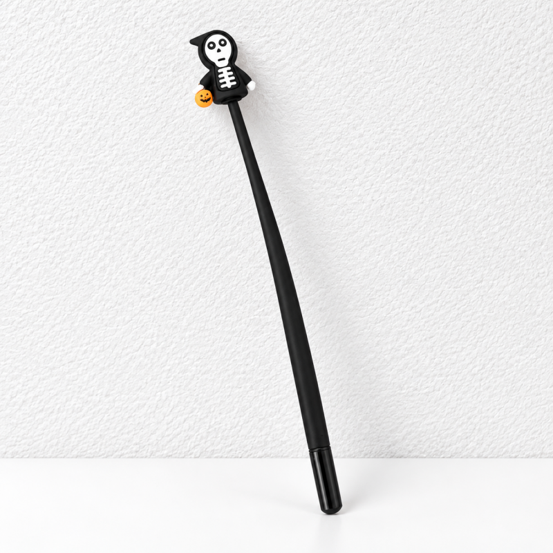 CouldNook Halloween Gel Pen - Ghost and Witch-Hat Character Toppers