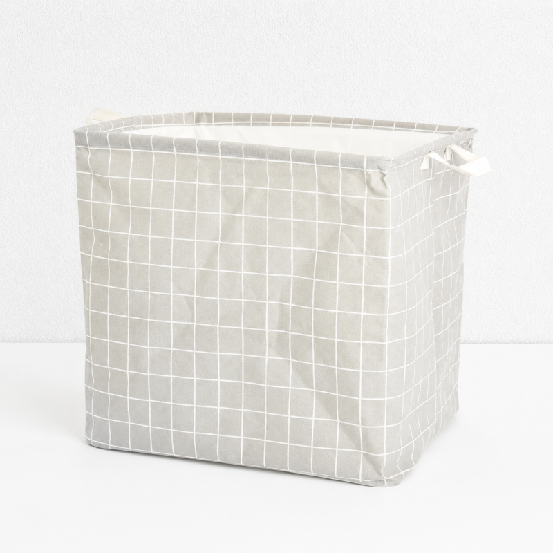 CouldNook Printed Laundry Hamper - Tall Foldable Storage Form