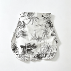 CouldNook Monochrome Toile Apron - Dramatic Ruffle Kitchen Panel