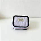 CouldNook Color Block Cosmetic Bag - Vanity Storage Accent