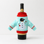 CouldNook Christmas Bottle Sweater - Knit Texture and Holiday Motifs