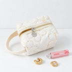 CouldNook Loop Handle Makeup Pouch - Patterned Square Body