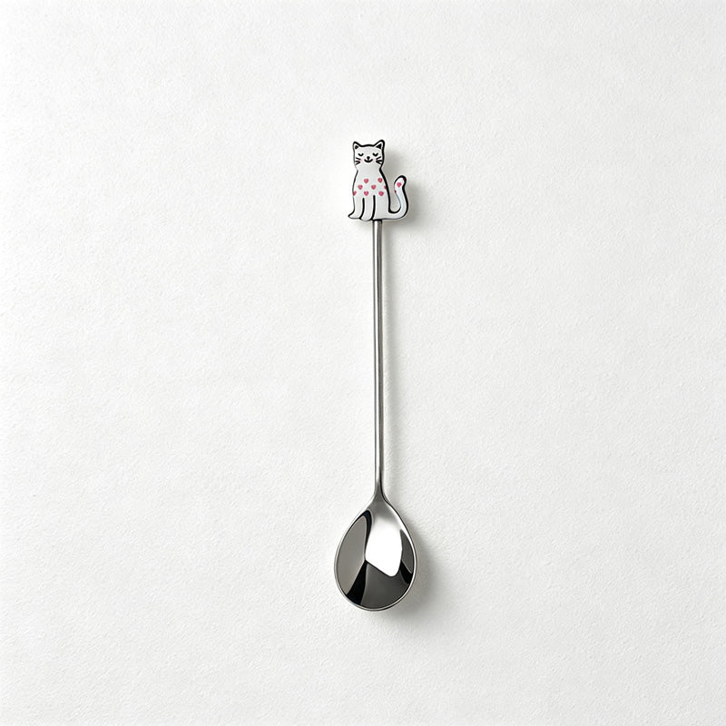 CouldNook Stainless Steel Serving Spoon - Sculpted Small Scale Design