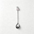 CouldNook Stainless Steel Serving Spoon - Sculpted Small Scale Design