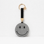 CouldNook Rhinestone Smiley Face Keychain - Star Bag Pendant
