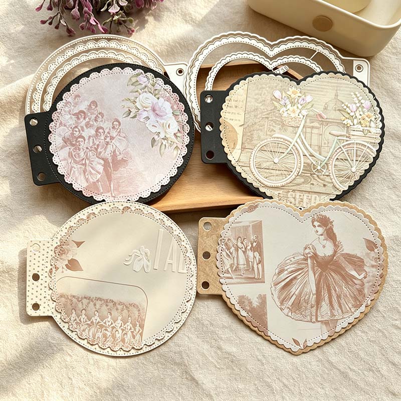 CouldNook Heart Cutting Die - Scalloped Paper Shapes Collection