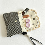 CouldNook Fabric Travel Pouch - Printed Snap Closure Designs