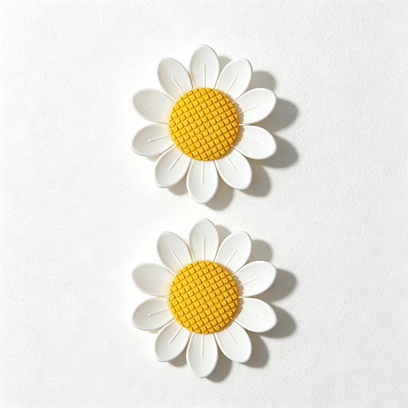 CouldNook Sunflower Bag Clip Set - Detachable Petals and Magnetic Center