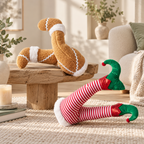 CouldNook Christmas Tree Leg Ornament - Playful Plush Design