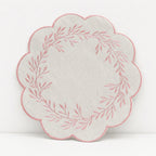 CouldNook Chinese Floral Mat - Aesthetic Embroidered Table Accessory