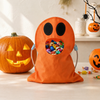 CouldNook Ghost Candy Bag - Mouth Opening and Long Cord Strap