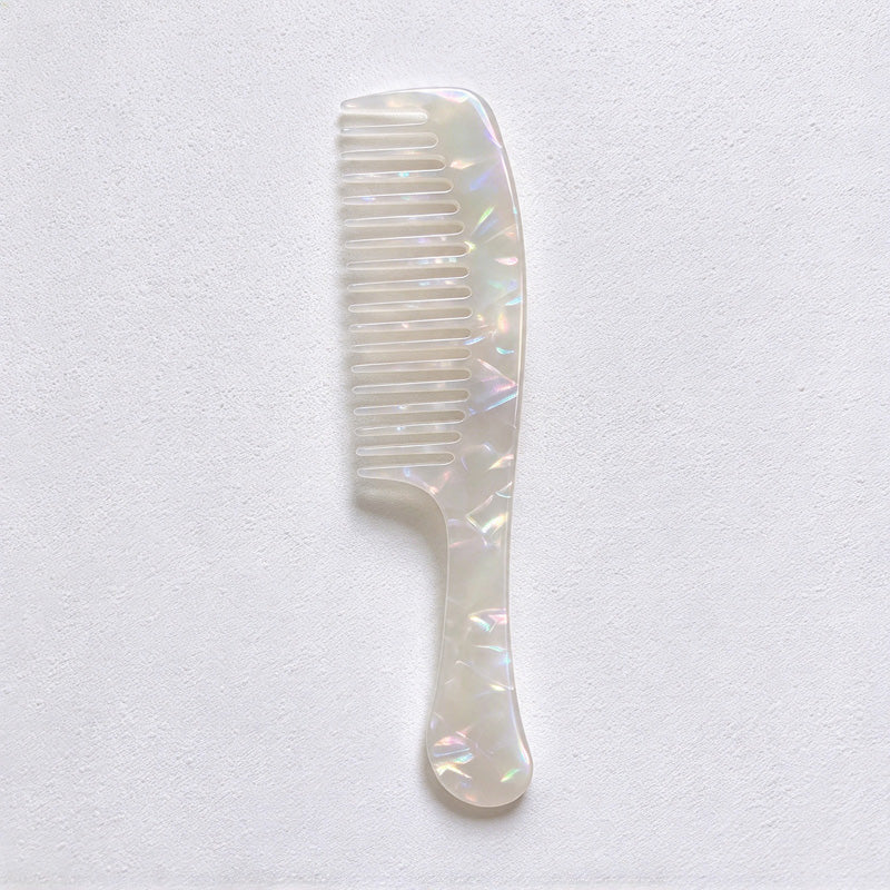 CouldNook Acetate Handle Comb - Marbled and Spotted Patterns