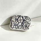 CouldNook Embroidered Double-Layer Pouch - Eight Botanical Designs Collection