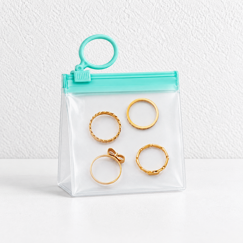 CouldNook Clear Jewelry Storage Bag Set - Ring Pull