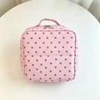 CouldNook Dot Pattern Cosmetic Bag - Vanity Storage Accent