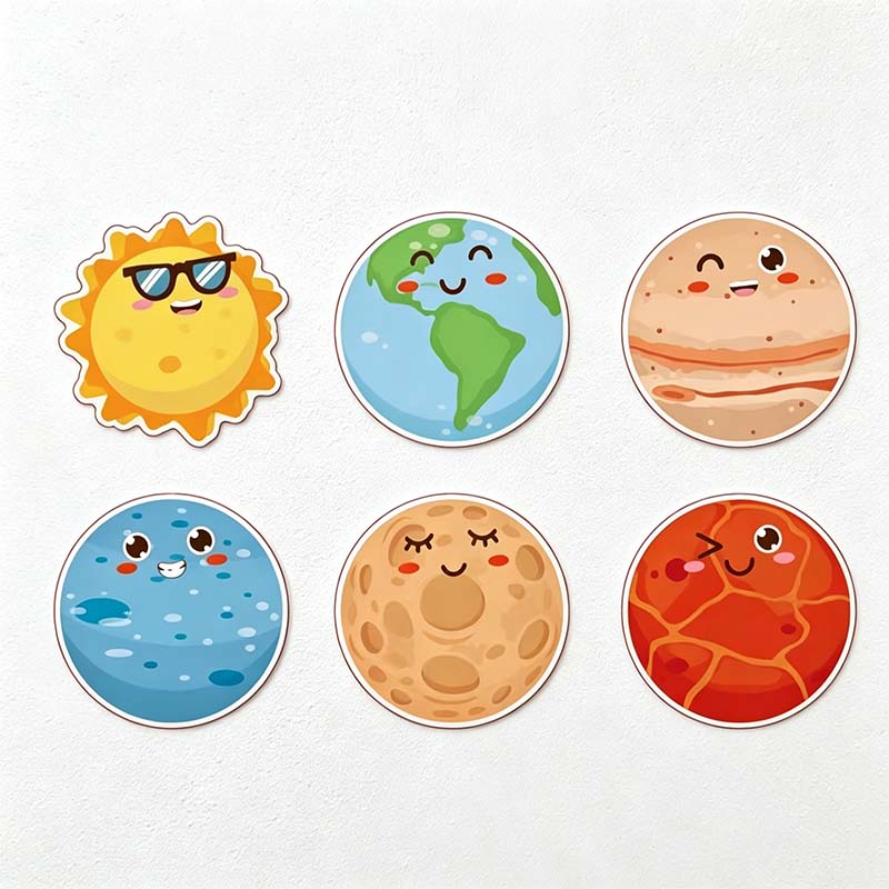 CouldNook Die-Cut Themed Sticky Notes - Pumpkins and Seasonal Character Shapes