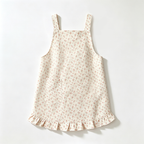 CouldNook Botanical Smock Apron - Relaxed Crossback Home Coverage