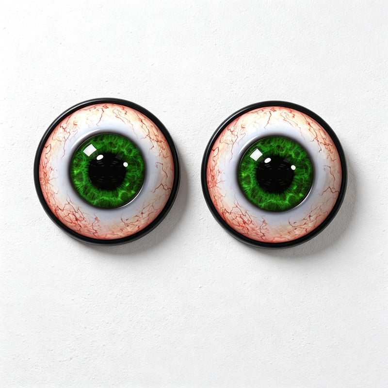 CouldNook LED Eyeball Hanging Ornament - Round Halloween Light Pair