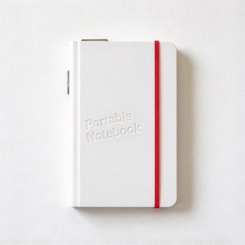 CouldNook Pocket Notebook - Landscape Pages and Contrasting Elastic Cover Band