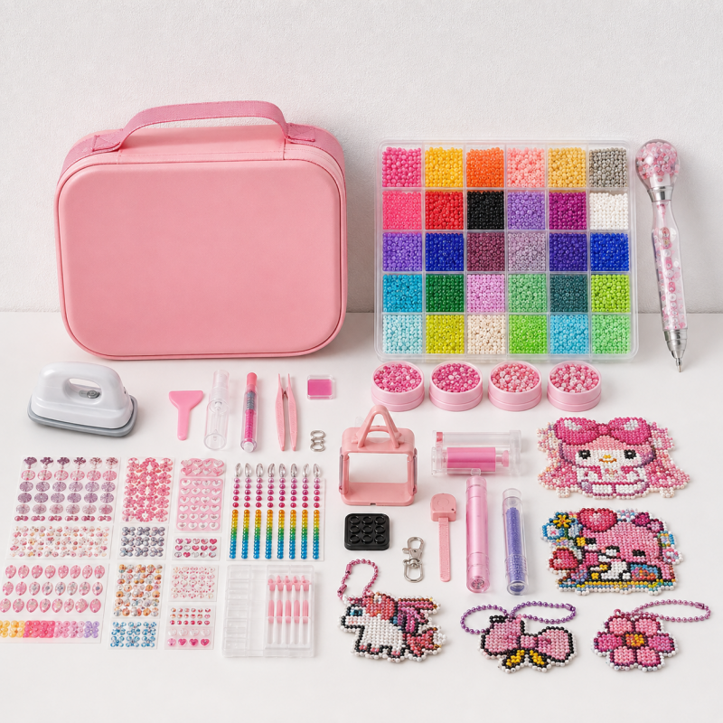 CouldNook Fusion Bead Material Kit - Storage Case and Tool Set